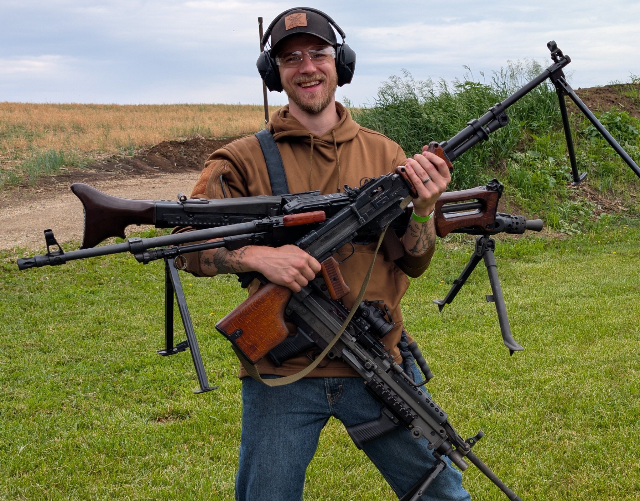 Cornfield Commando at an outdoor range